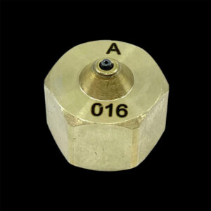 NOZZLE,BR,ORA&PUR,.016DIAX.050