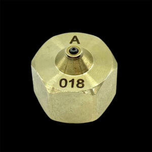 NOZZLE, BR, RED&PUR,.018DIAX.050